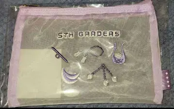 뮤지컬 닌타마 란타로 닌뮤 5학년 메쉬 파우치