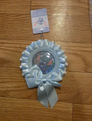 스티치 디즈니 로제트형 캔뱃지 케이스