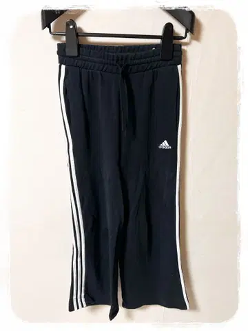 P1 adidas 블랙 맨투맨 롱팬츠 와이드팬츠 IC8775
