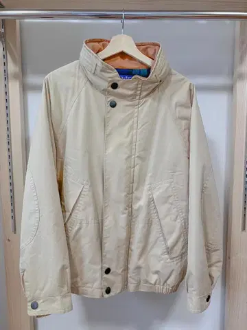 90s 빈티지 Nautica 충전솜 블루종 베이지 M
