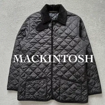 MACKINTOSH 퀼팅 코트 블랙 42 영국제 XL