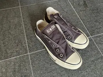 ALL STAR 다크 브라운 슬립온