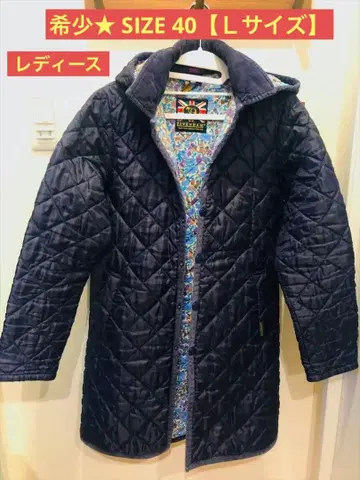 레어 size 40 ( L ) LAVENHAM 여성용 퀼팅 자켓