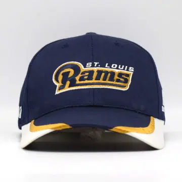 NFL 세인트루이스 램스 자수 캡 네이비 미식축구  러셀