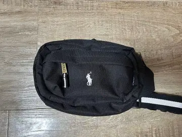 Polo 블랙 바디백 웨스트 파우치