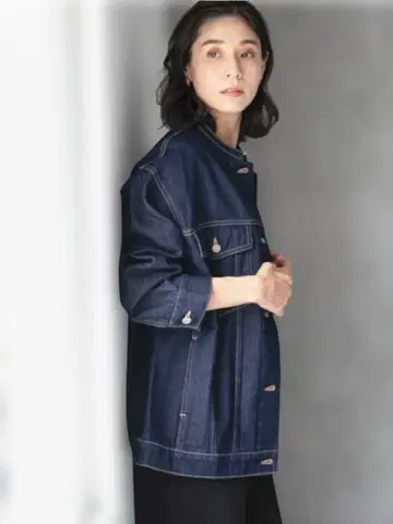 LEPSIM 스탠드 카라 G 프리 사이즈