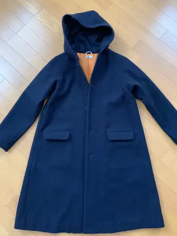 팔라스 팰리스  vm  후드 롱 코트