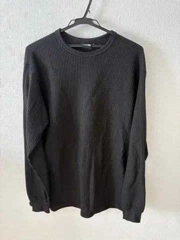 THE NORTH FACE 블랙 긴팔 니트 L NT62436