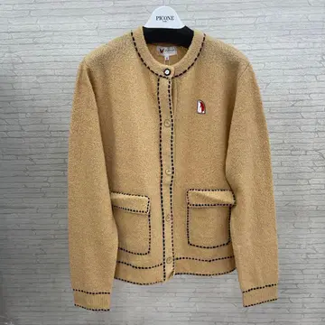 Picone 노카라 자켓 베이지