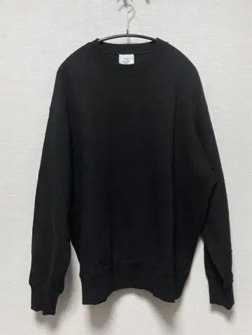HYKE SWEAT SHIRT 크루넥 맨투맨 하이크 4 블랙
