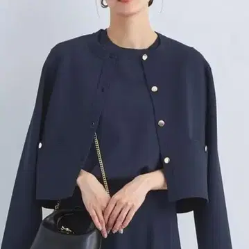 [ 새상품급 ] green label relaxing 노카라 자켓
