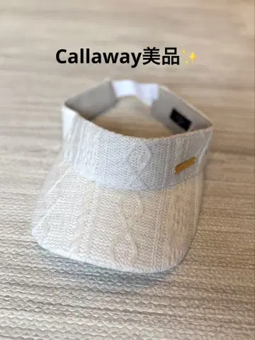 Callaway 화이트 바이저