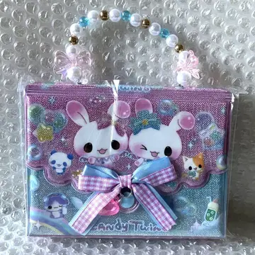 캔디 트윈즈 키라키라 비즈 펄 백 씰북 씰 바인더