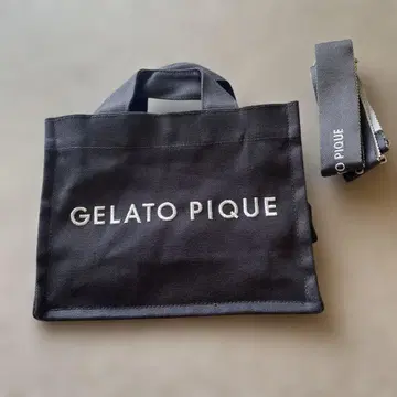 GELATO PIQUE 그레이 숄더백