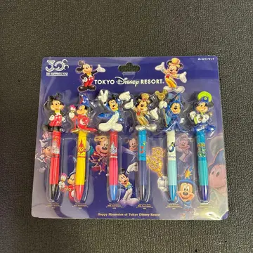 도쿄 디즈니 리조트 볼펜 6개 세트