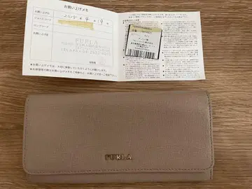 새상품급 FURLA 훌라 장지갑 베이지