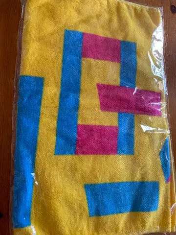 마카로니 연필 공식 타월 미사용 새상품