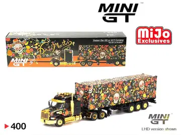 MINI GT 웨스턴스타 49X 데드 '죽은 자의 날'