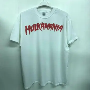 Hulk Hogan hulkamania [ L 사이즈 ] T셔츠 화이트