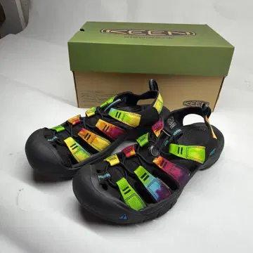 KEEN 스포츠 샌들 8.5 US 멀티 컬러