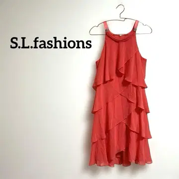 S.L.fashions 드레스 파티 귀여운 핑크