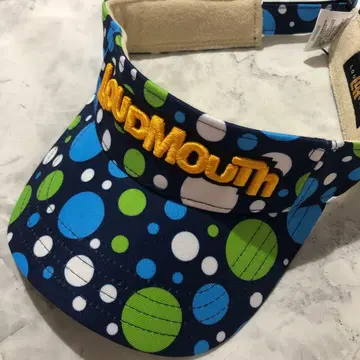 가격 인하! LOUDMOUTH 라우드마우스 선바이저 골프