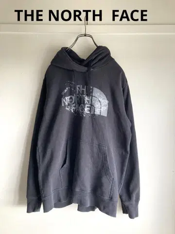 THE NORTH FACE 브랜드 로고 프린트 후드티 긴팔