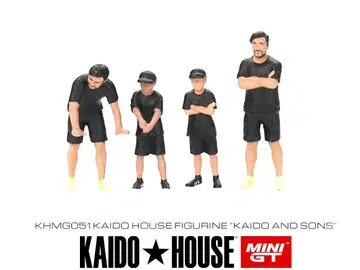 MINI GT 카이도 하우스 피규어 세트