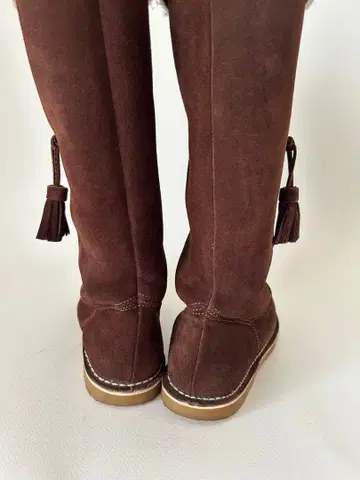 HITMAN & Co. 히트맨 스웨이드 보아 부츠 브라운 37