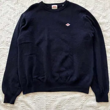 크루넥 스웨터 네이비 사이즈 42