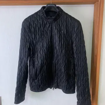 DROMe ITALY 블랙 가죽 자켓