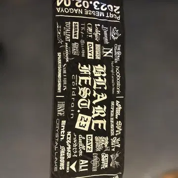 BLARE FEST 2023 밴딩 로고 타월