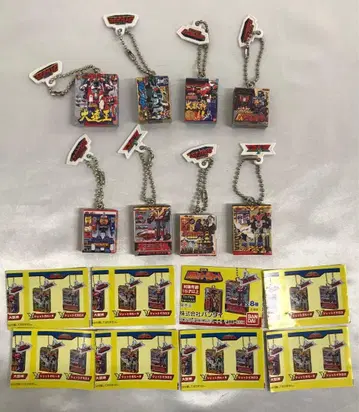 전 8종 세트 [ 슈퍼 전대 DX 로봇 패키지 참 ]