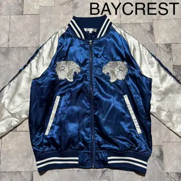 BAYCREST 베이크레스트 스카잔 호랑이 트라 자수 요코스카 점퍼