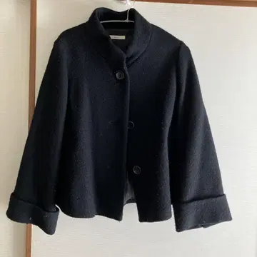 CANOA 블랙 피 코트 사이즈 13