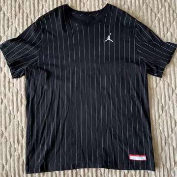 Jordan 스트라이프 T셔츠 XL 블랙