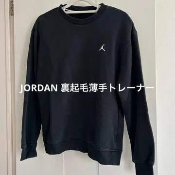 JORDAN 조던 속기모 얇은 소재 트레이닝복 블랙 M