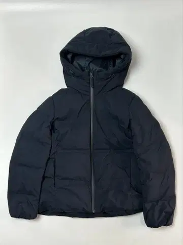 UNIQLO 네이비 다운 자켓 심리스 다운 후드티 M 사이즈