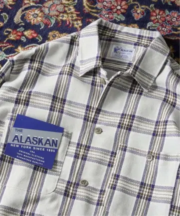 저널 스탠다드 리룸 ALASKAN 체크 무늬 긴팔 셔츠