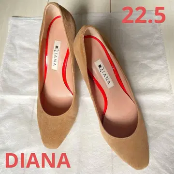 DIANA 베이지 스웨이드 스틸레토 하이힐