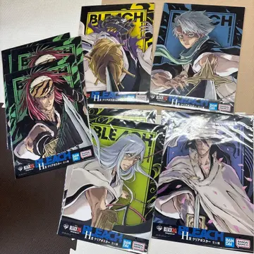[새상품] 제일복권 BLEACH 블리치 H상 클리어 포스터 9종 세트