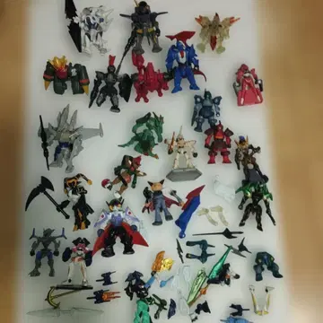 골판지 전기 피규어 각종 묶음 판매