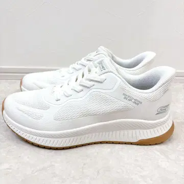 새상품급 스케쳐스 슬립인즈 화이트 23cm 경량 핸즈프리