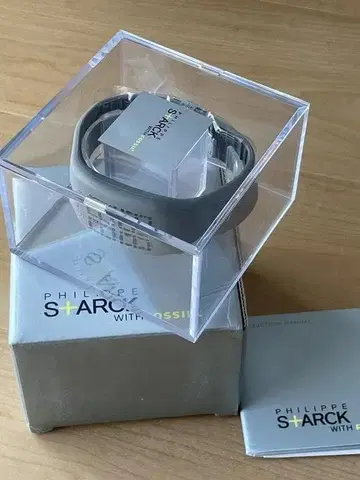 Philippe STARCK with FOSSIL LED 손목시계 그레이