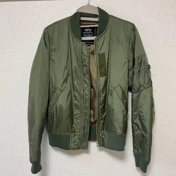 올리브 그린 MA-1 자켓