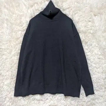 두지엠 클라세 터틀넥 풀오버 블랙 사이즈 F