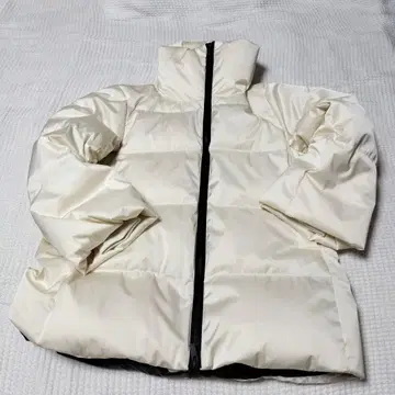 UNIQLO 질 샌더 +j 다운 볼륨 자켓 화이트 M