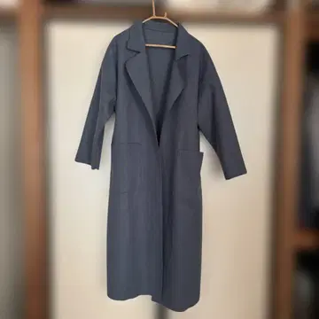 그레이 롱 코트