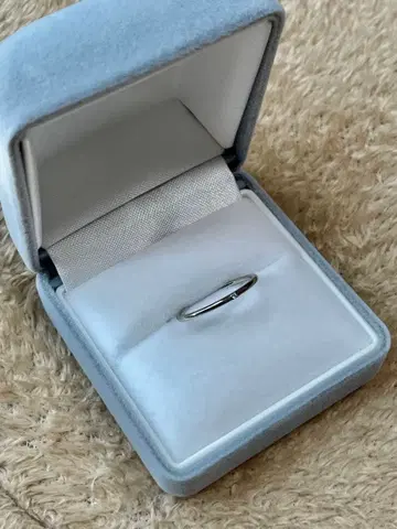 ete 플라티나 스키니 다이아몬드 반지