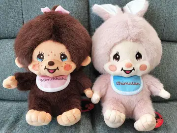 몬치치 짱 침탄 봉제 인형 2개 세트